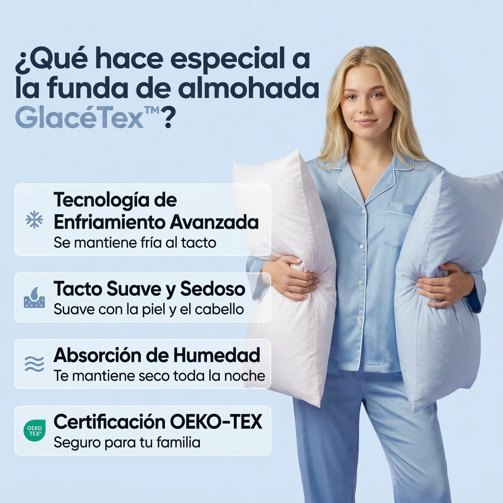 Funda de almohada GlacéTex™