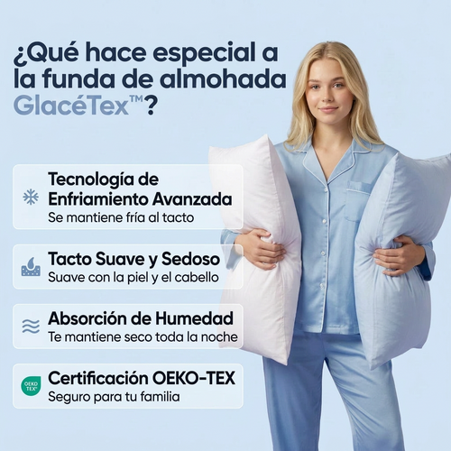 Funda de almohada GlacéTex™